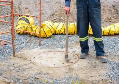 Bell Manhole Rebuild – Smythe St., Fredericton, NB